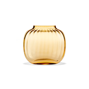 Holmegaard - Primula Vase - Amber 12.5cm